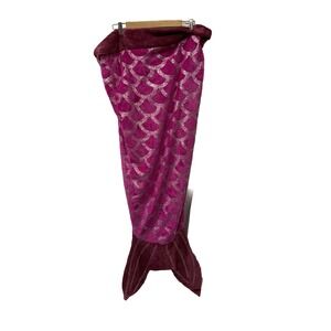 Mermaid Tail Blanket Sleeping Bag Blanket for Kids Mermaid Gift for Girls